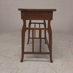 Eiken schrijftafel/ sidetable