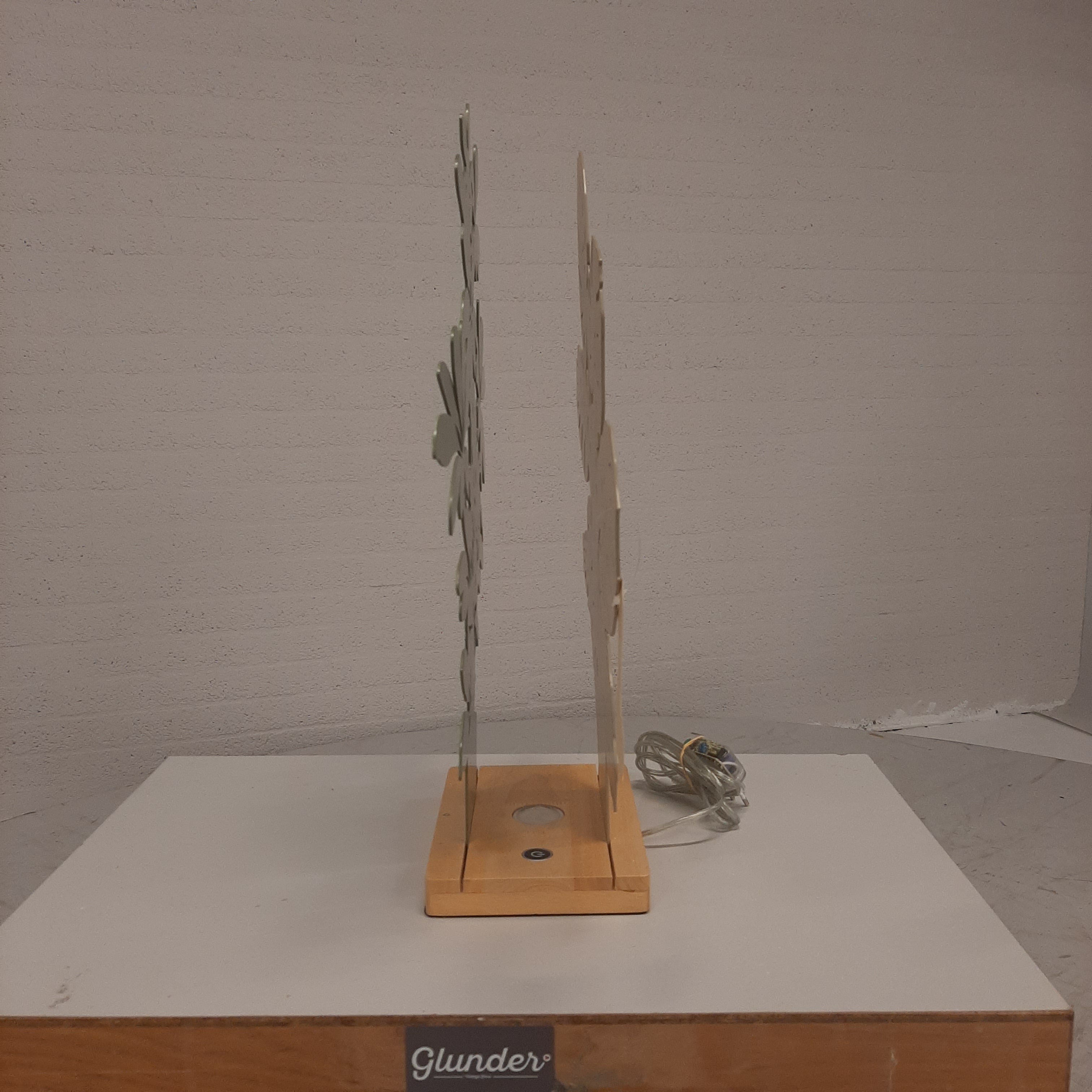 Qazqa tafel silhouettes lamp