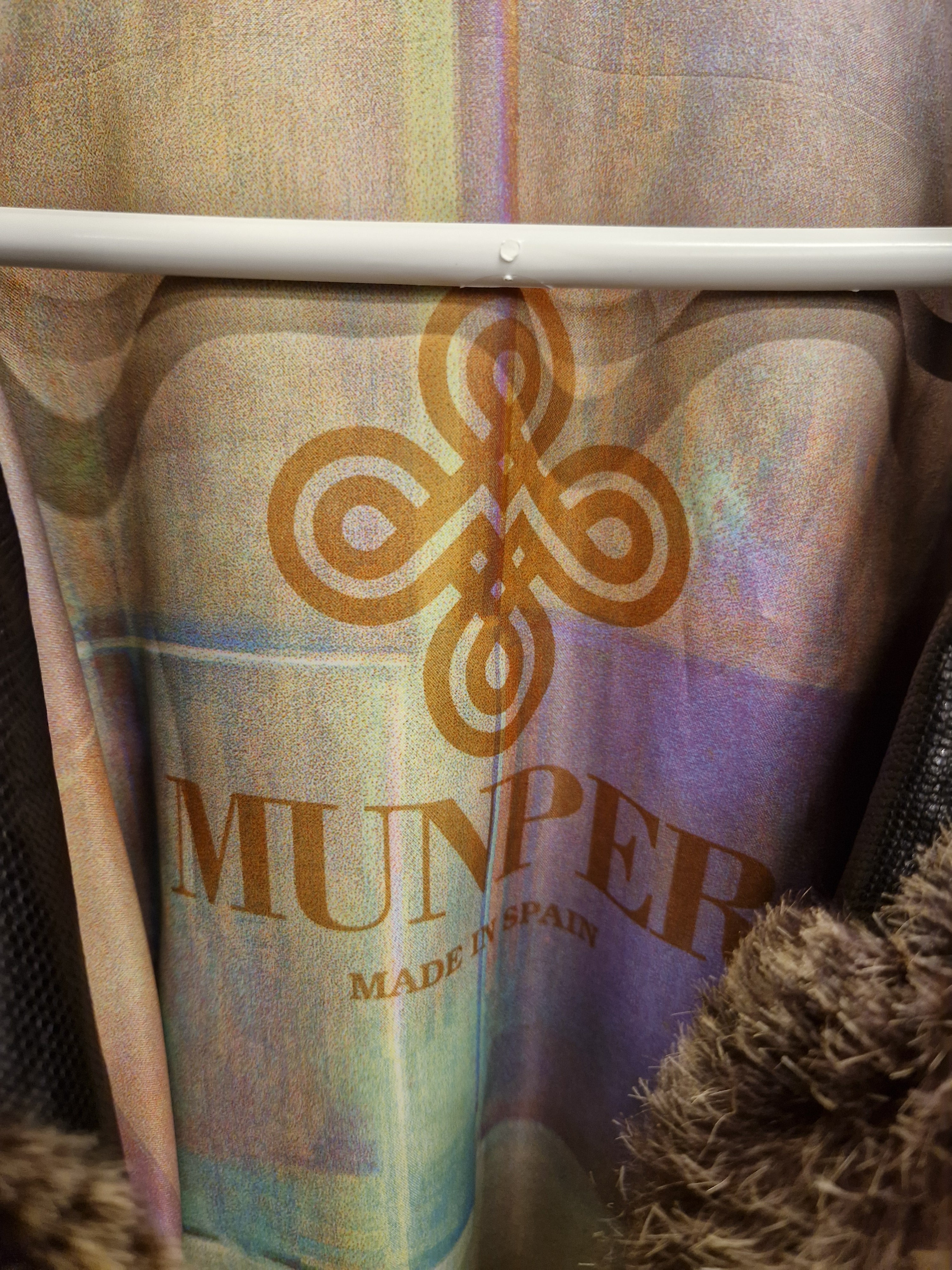 Leren jas, Spaans, merk munper