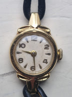 .585 gouden horloge,  dames