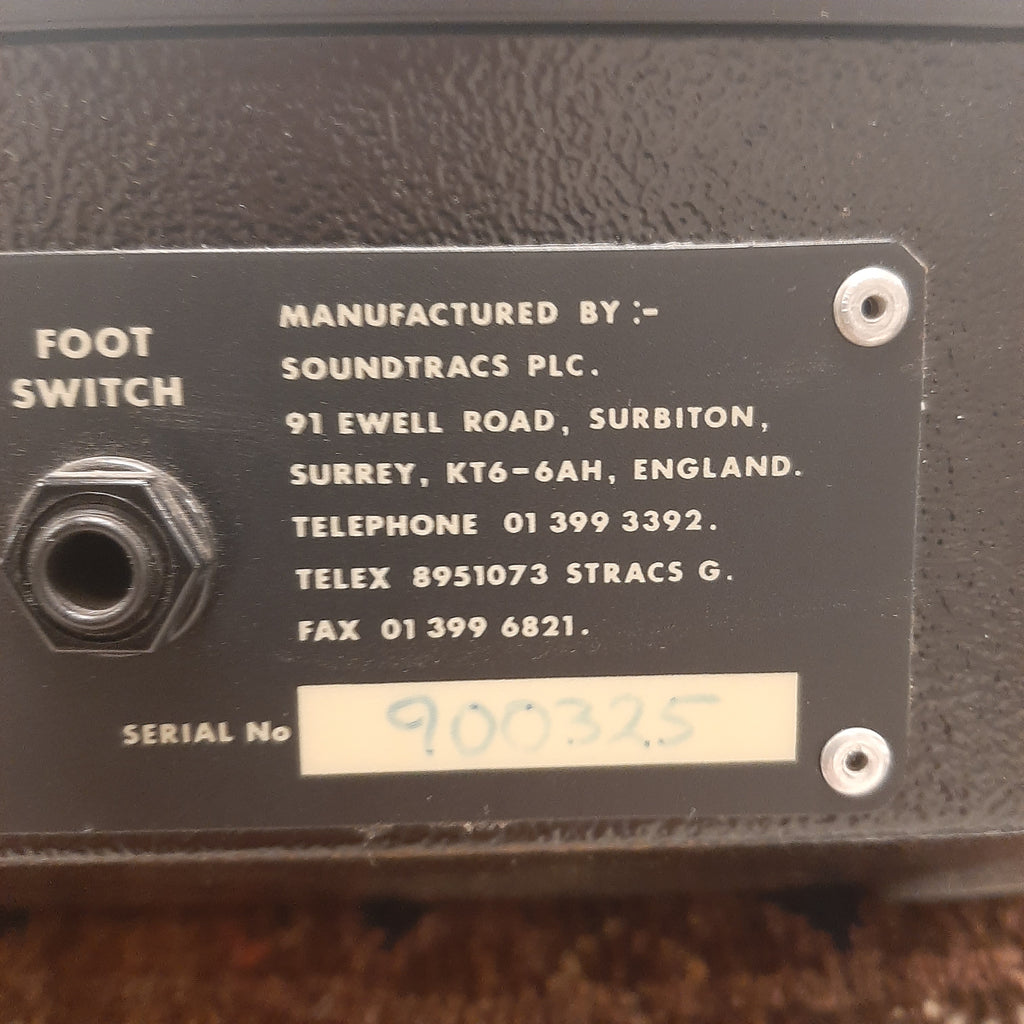 Studio mengtafel van Soundtracs UK