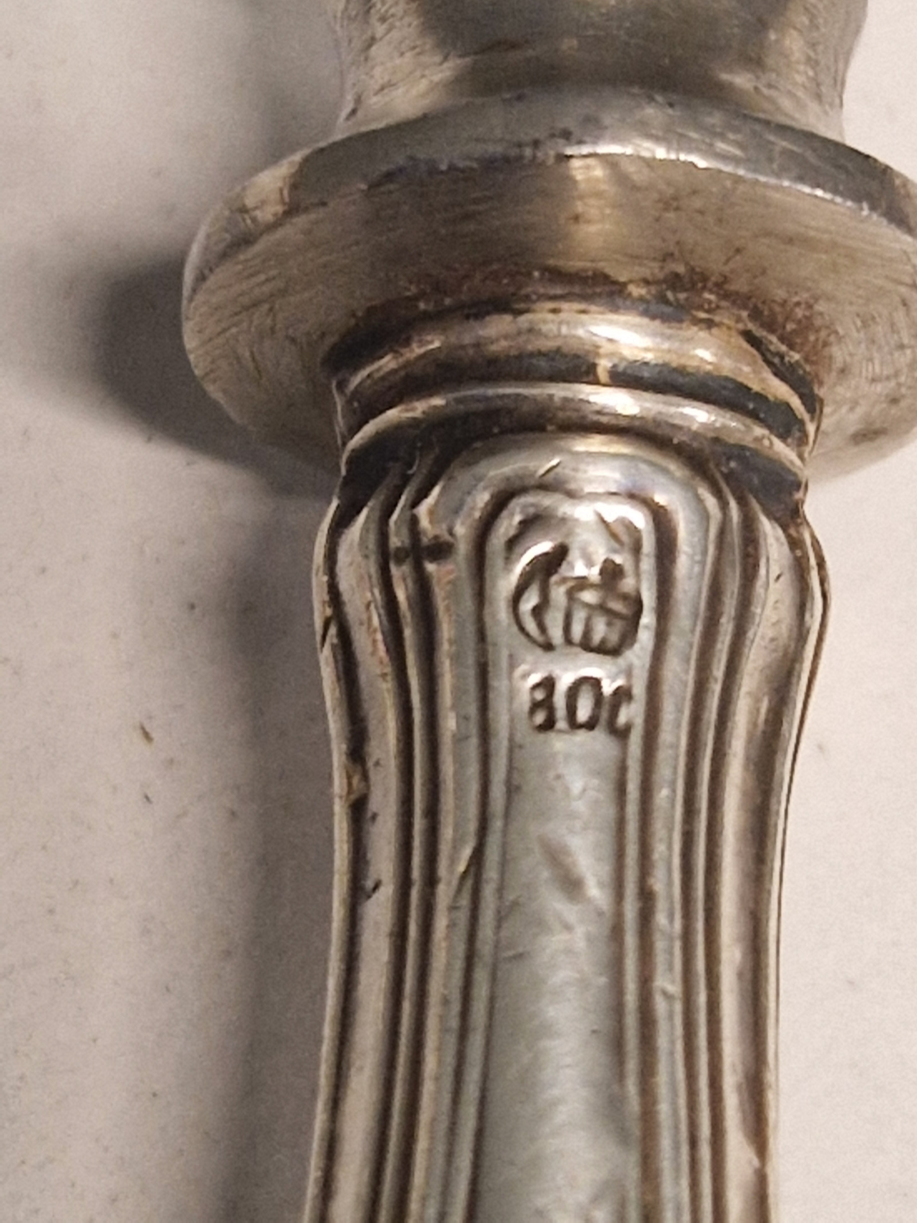 .800 zilveren kreeftentang