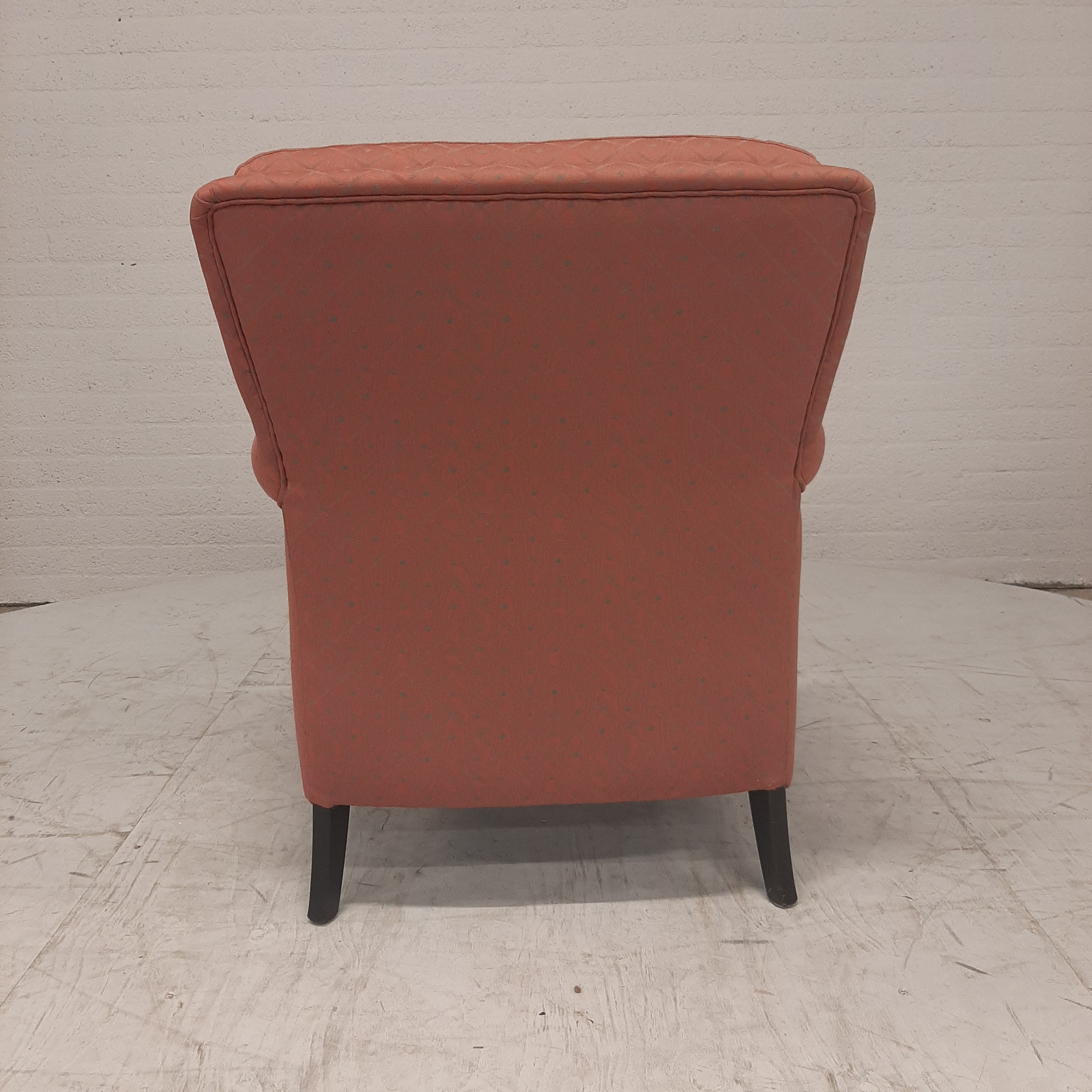 Roze fauteuil