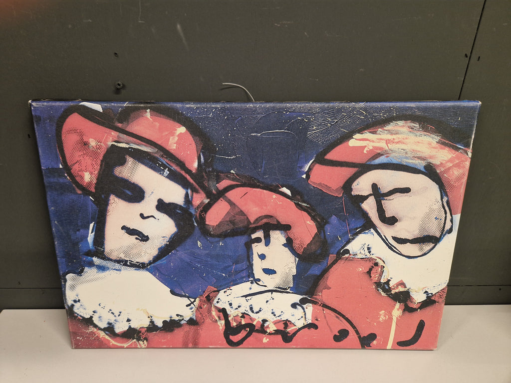 Herman Brood, reproductie op canvas