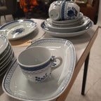 Royal Copenhagen servies blauw wit