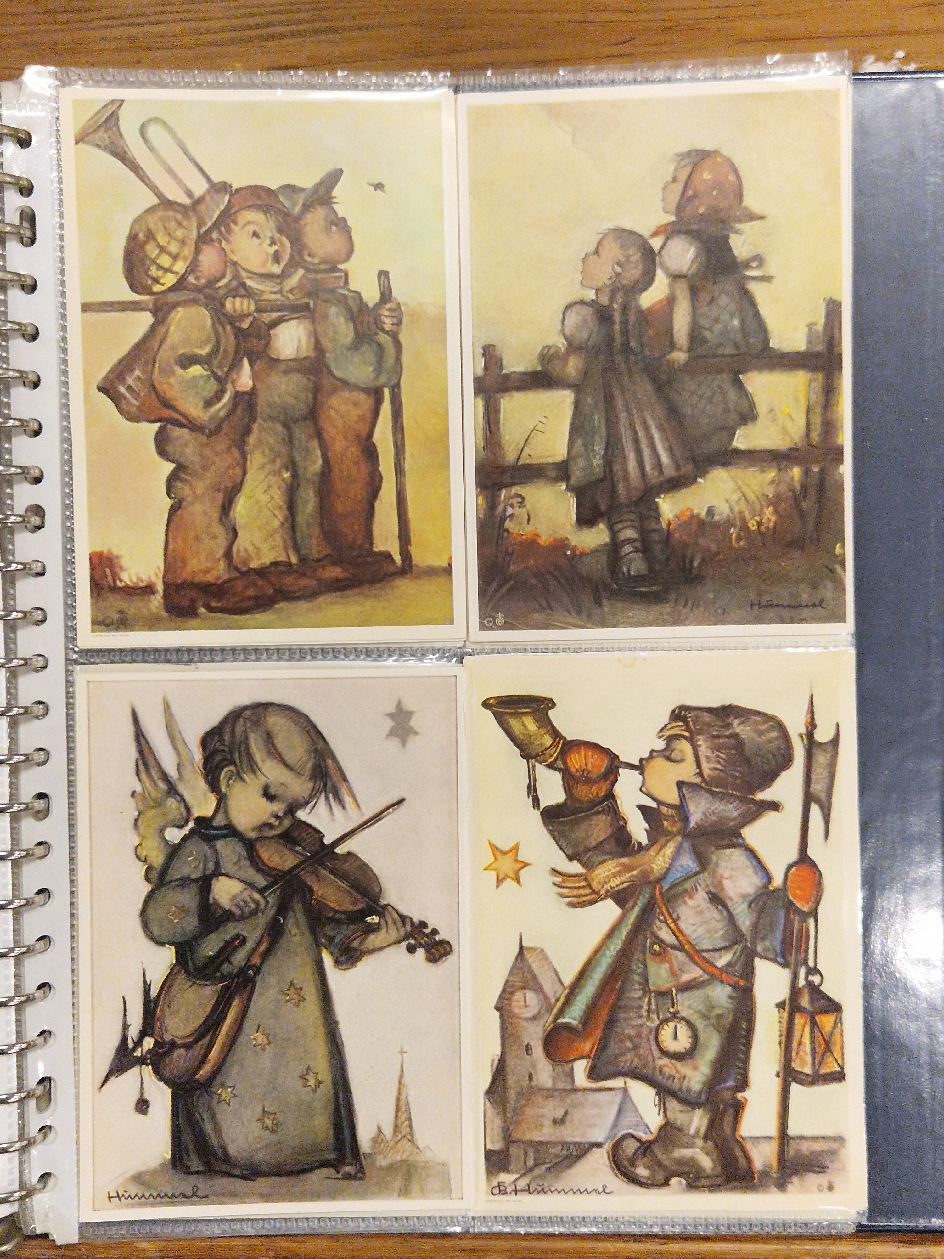 Ca 70 kaarten , grotendeels gelopen HUMMEL