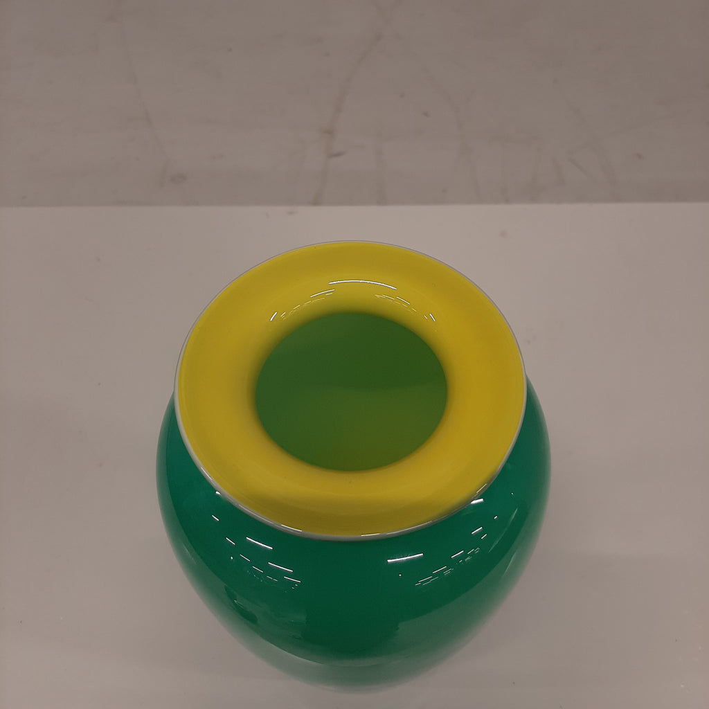 Mondgeblazen glas vaas Carlo Nason 1970 Italië