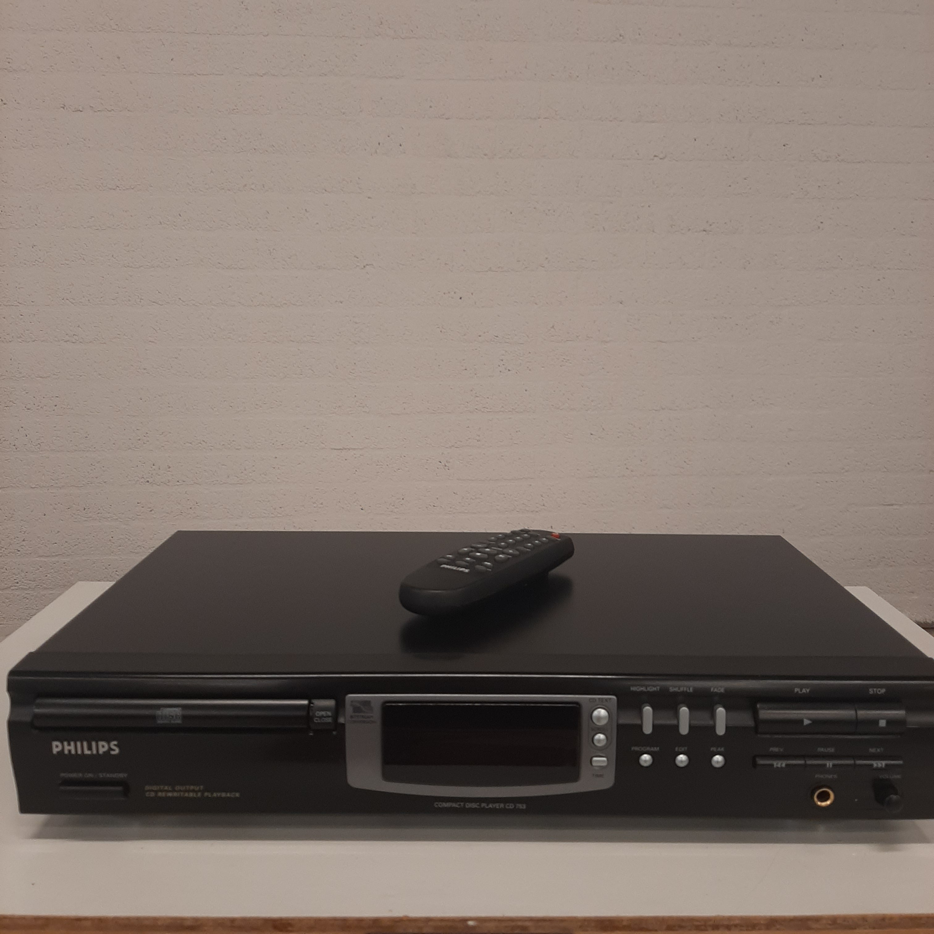 Philips CD 753 cd speler