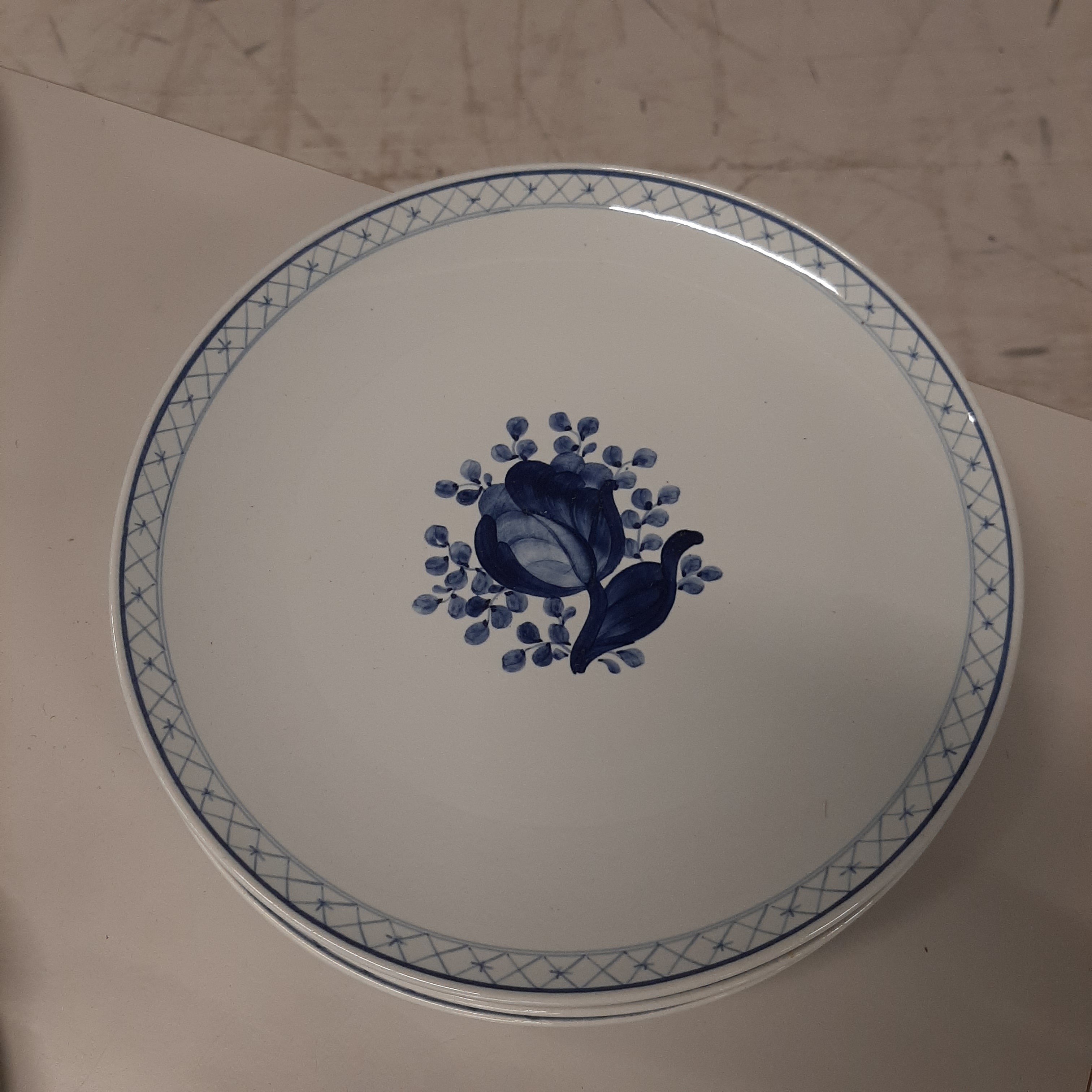 Royal Copenhagen servies blauw wit