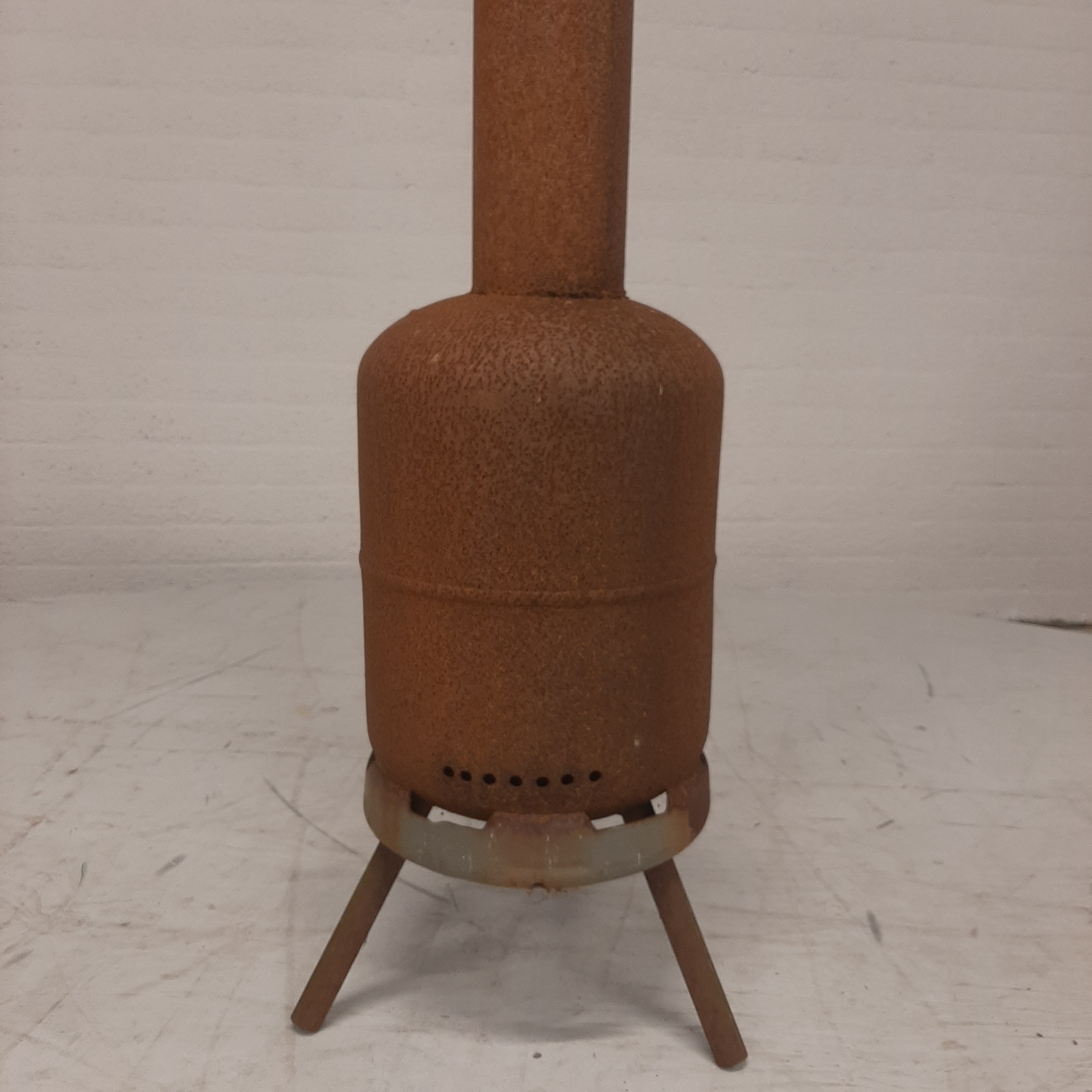 Buitenkachel van gasfles
