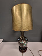 Chinese cloisonne vaaslamp met sokkel