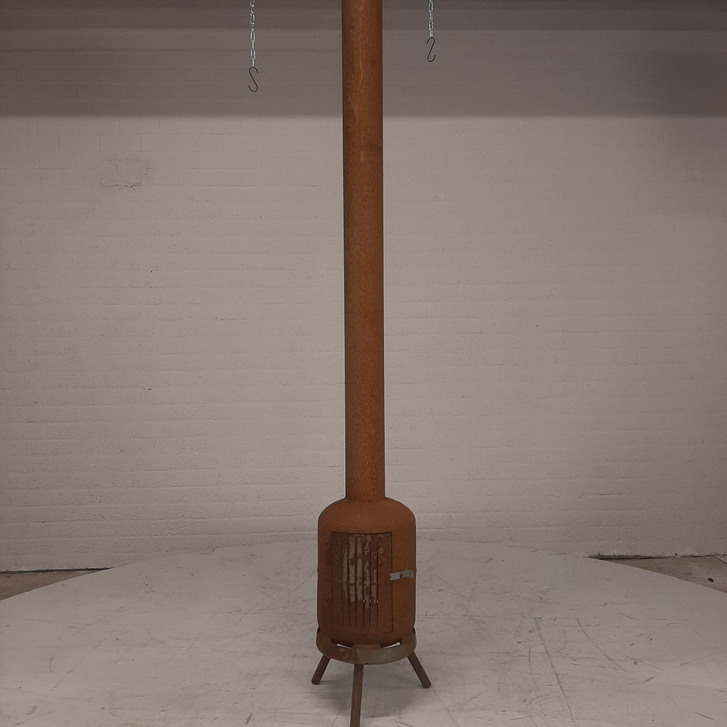 Buitenkachel van gasfles