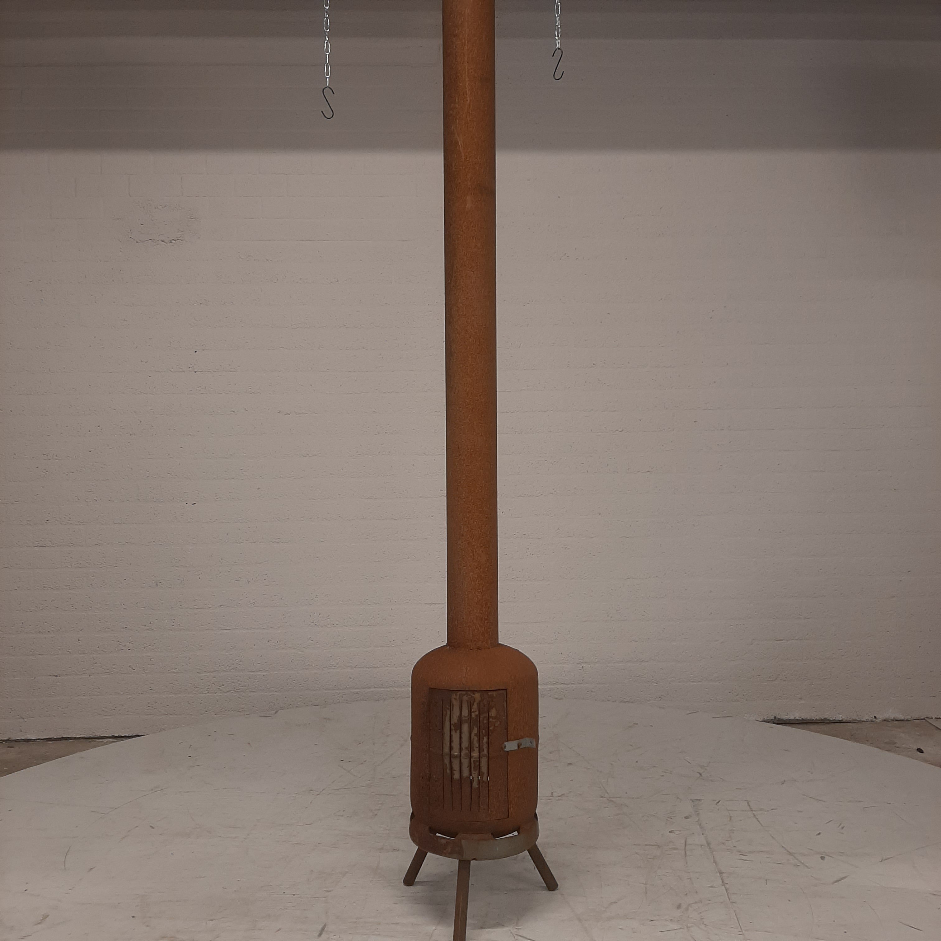 Buitenkachel van gasfles