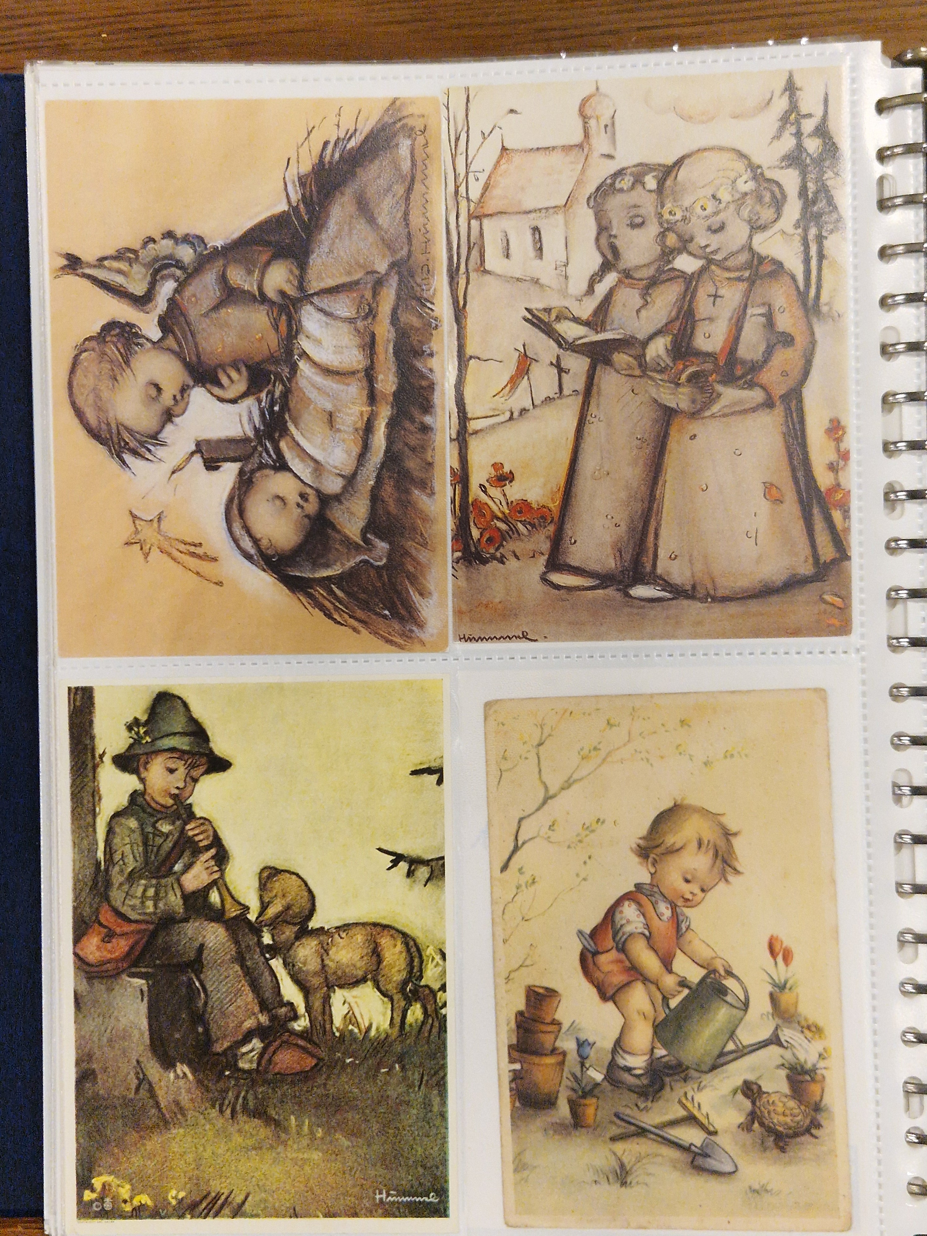 Ca 70 kaarten , grotendeels gelopen HUMMEL