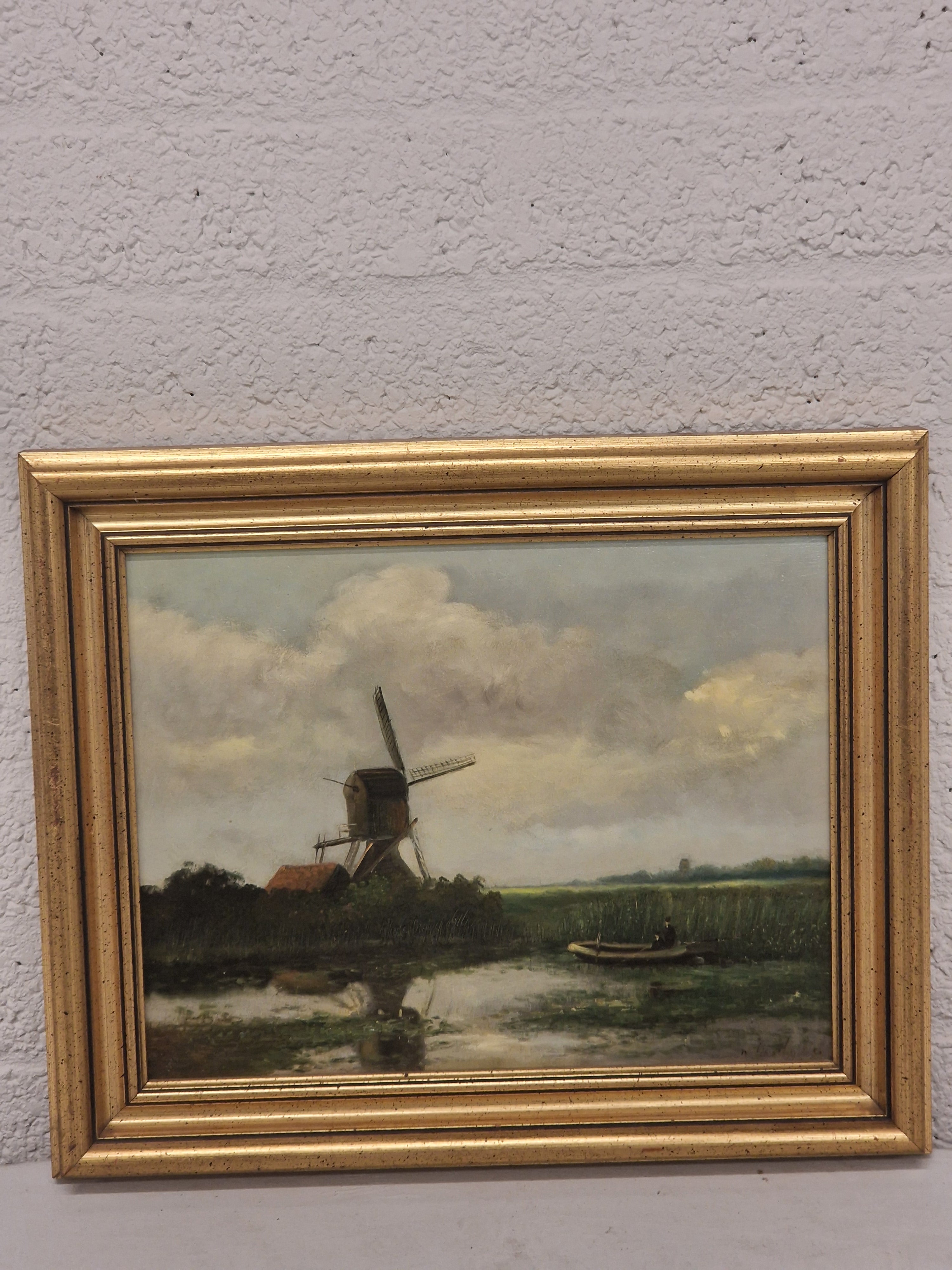 39x49 cm, olieverf