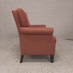 Roze fauteuil