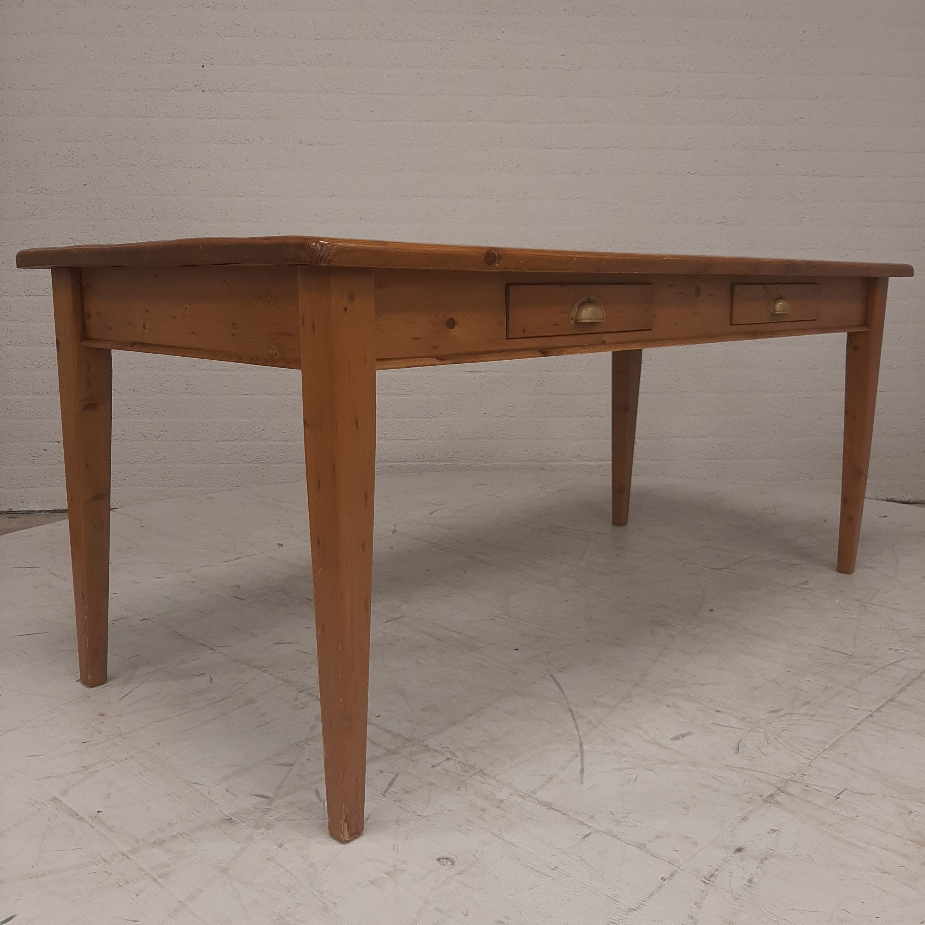 Grenen bureau / tafel