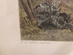 Gravure Windsort Castle door E Brandard