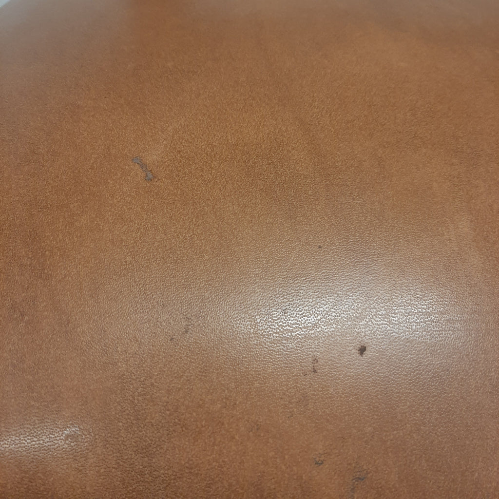 Antiek lederen fauteuil