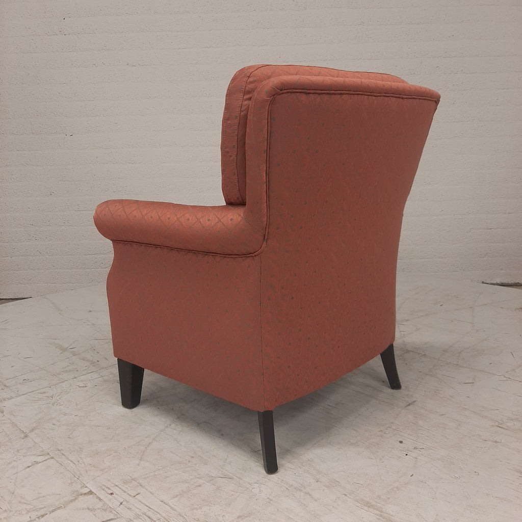 Roze fauteuil