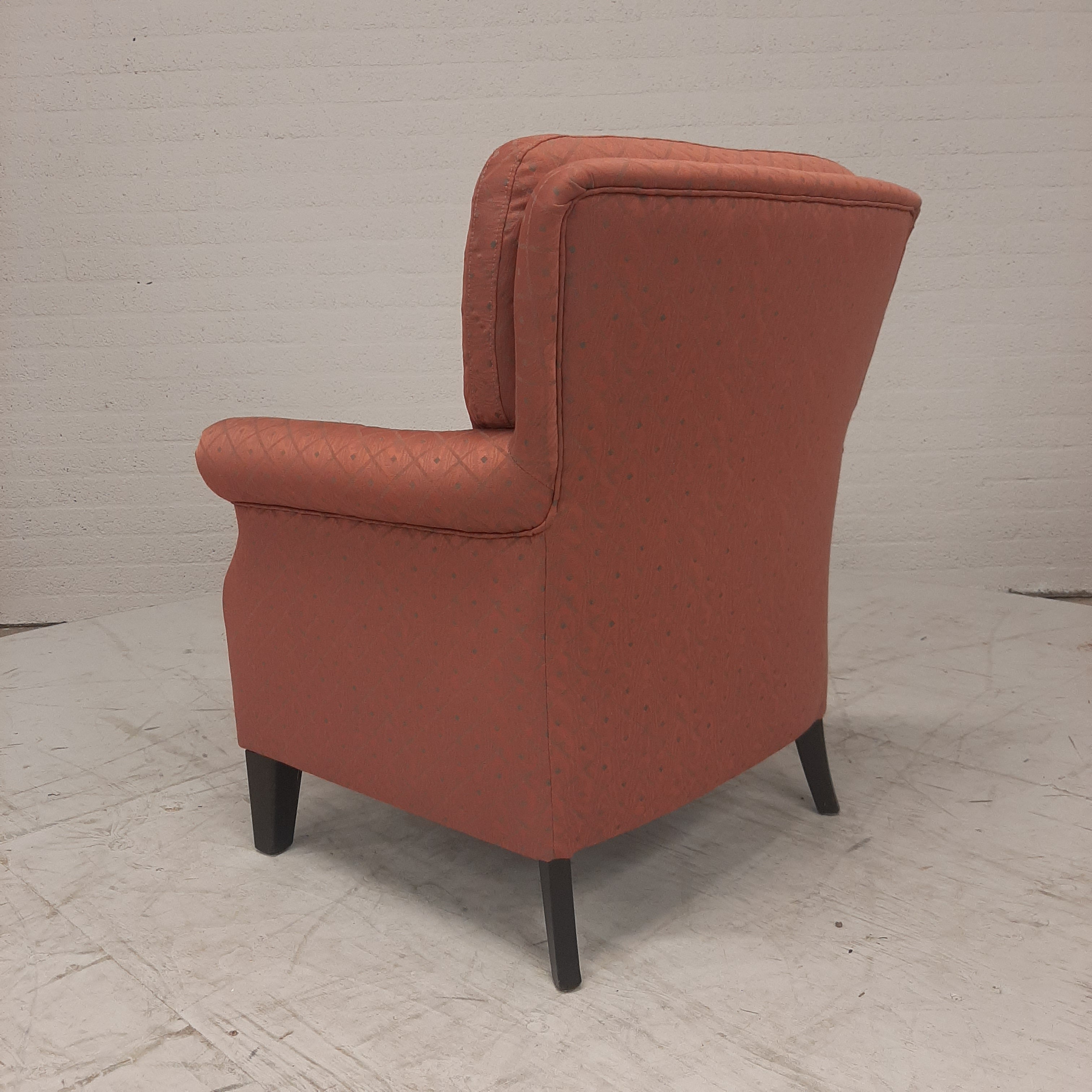 Roze fauteuil
