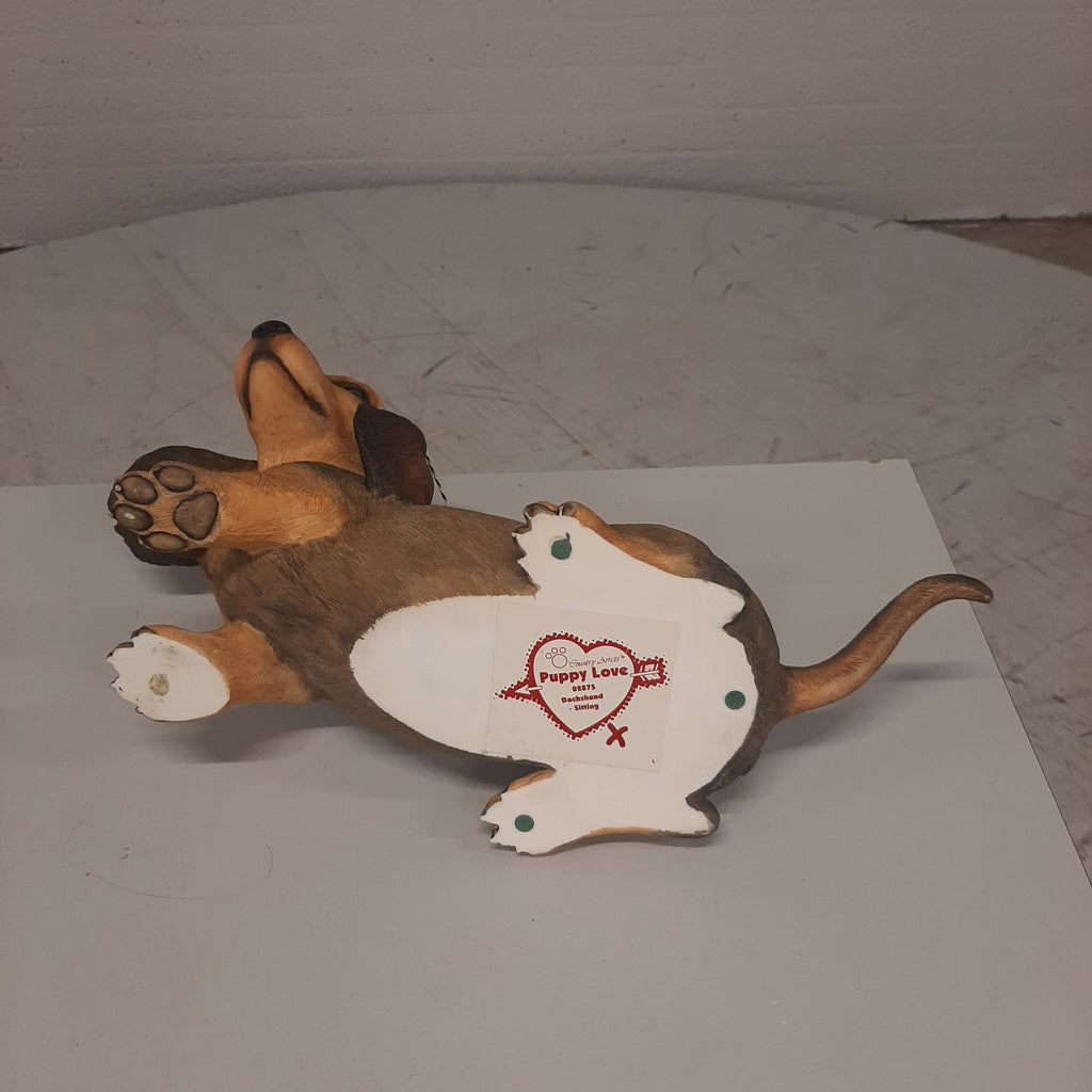 Puppy Love teckel beeld