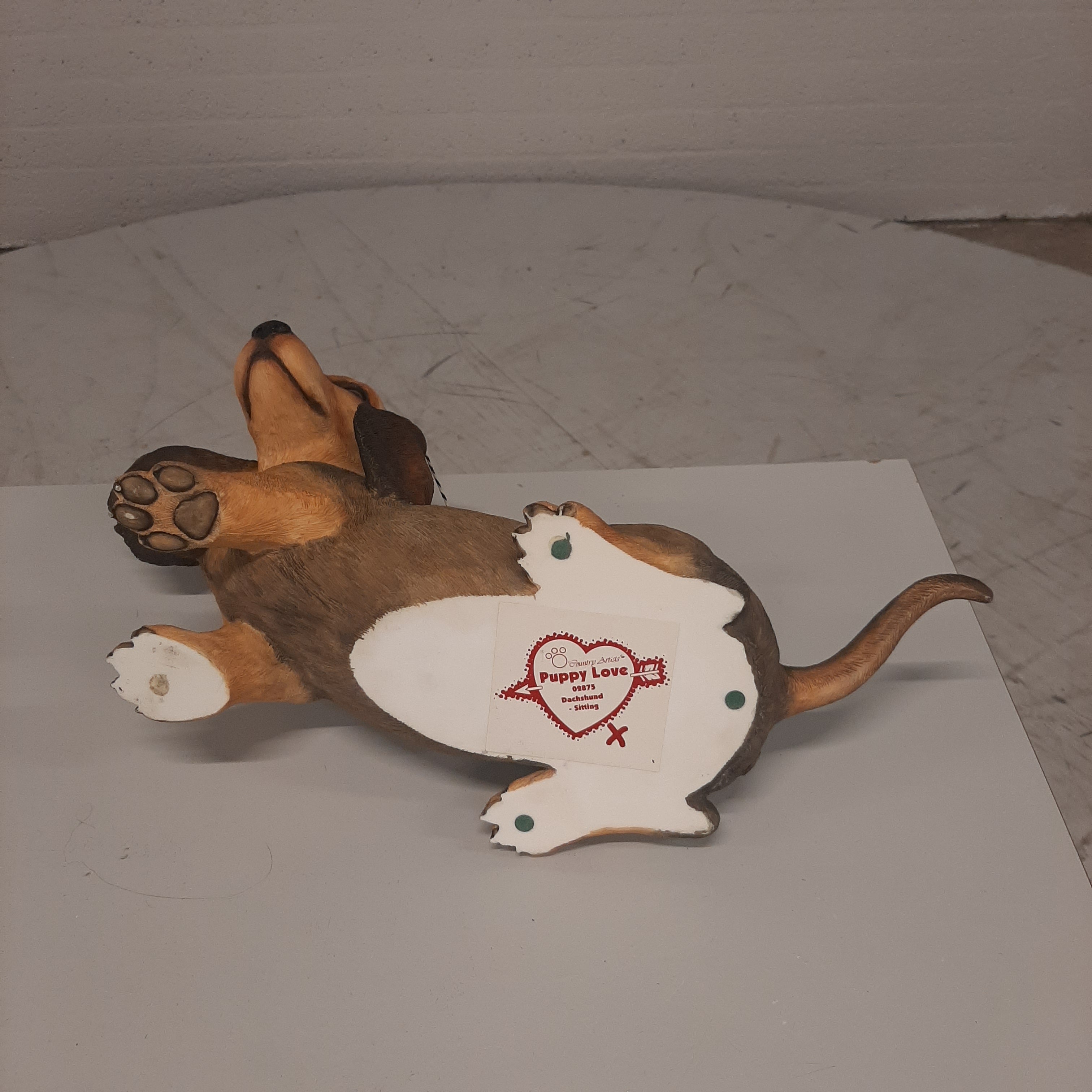 Puppy Love teckel beeld