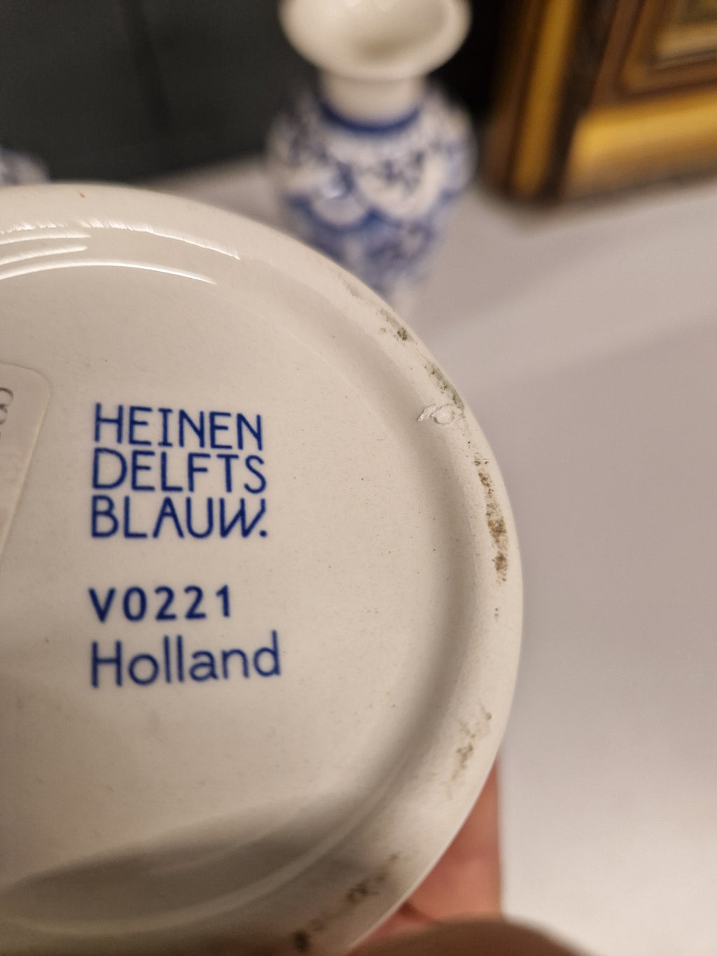 Delfts blauw kaststel