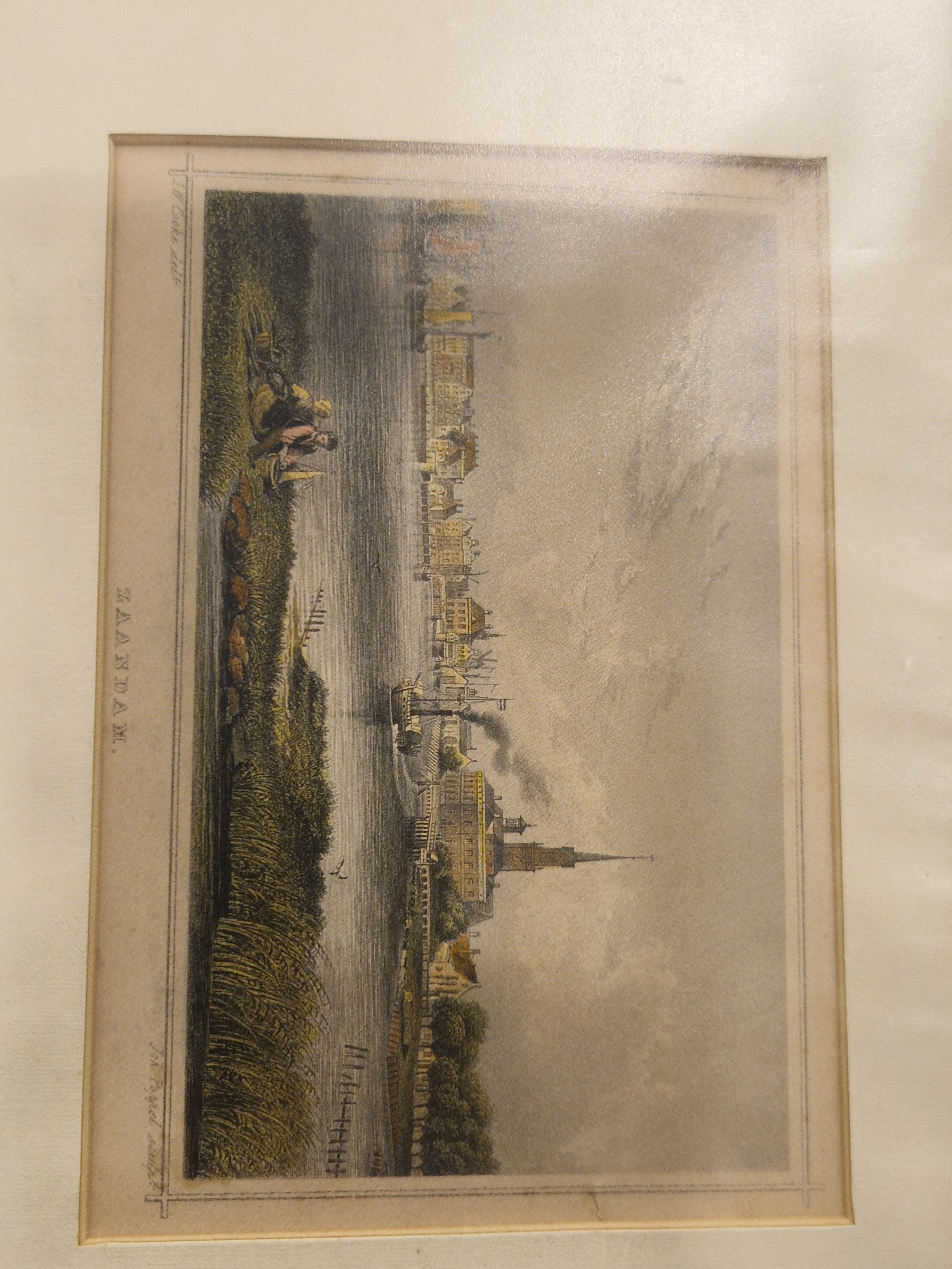 Johann Gabriel Friedrich Poppel (1807-1882)
ZAANDAM steendruk