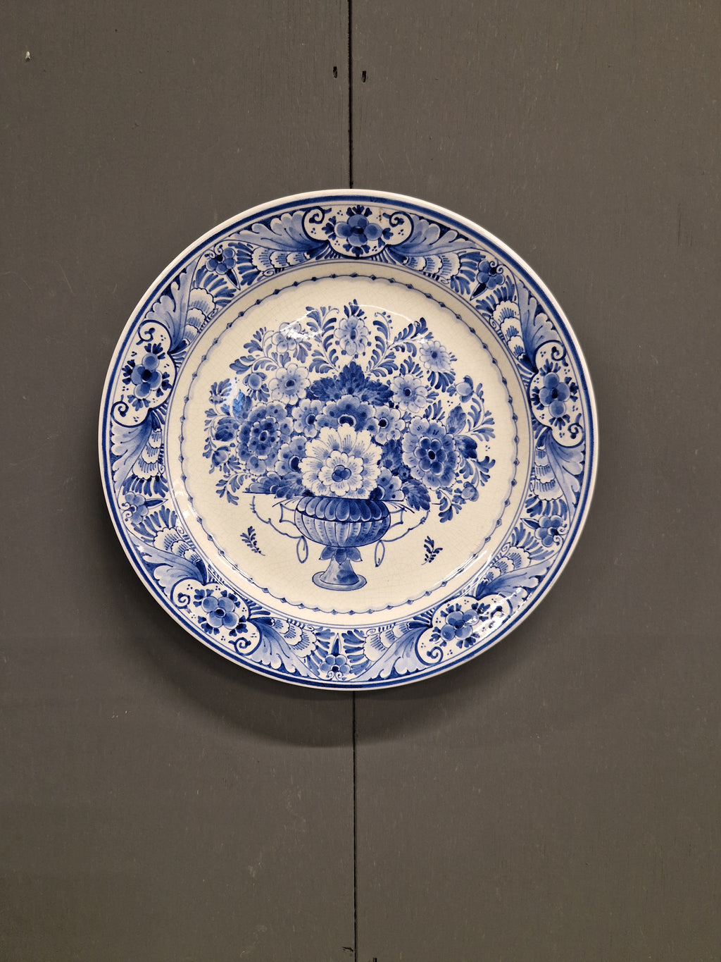 Delfts blauw herinneringsbord 1945