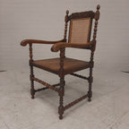 Vintage bibliotheekstoel