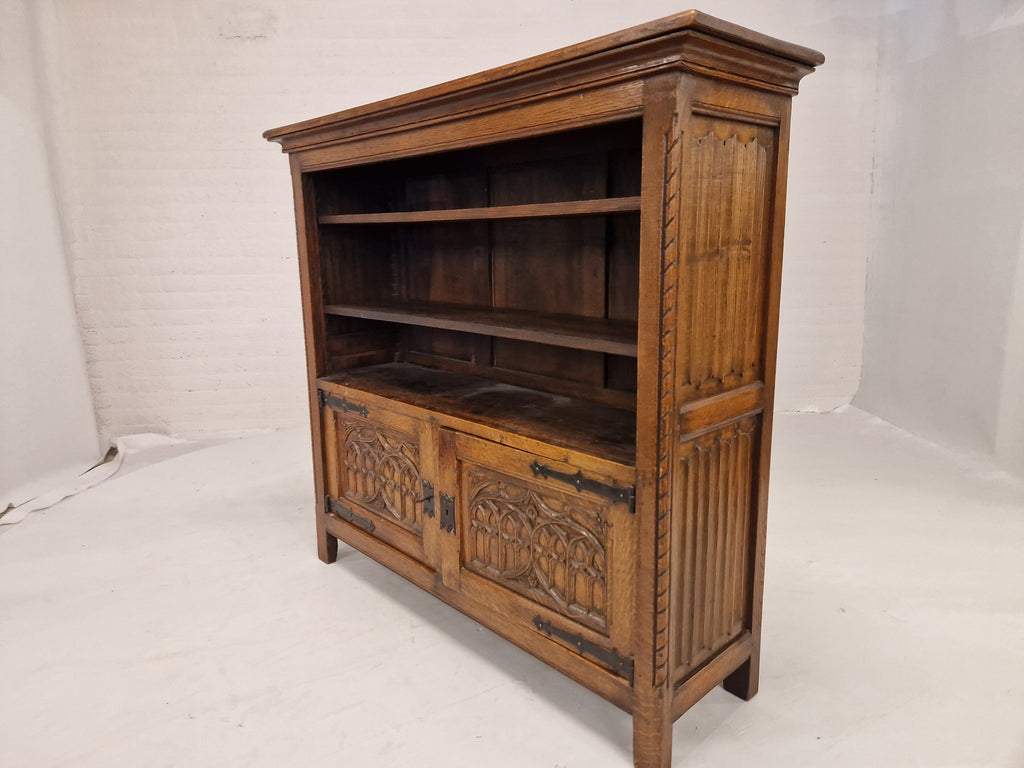 Mechelse kast, eiken boekenkast