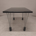Design tafel met black calaxy granieten blad