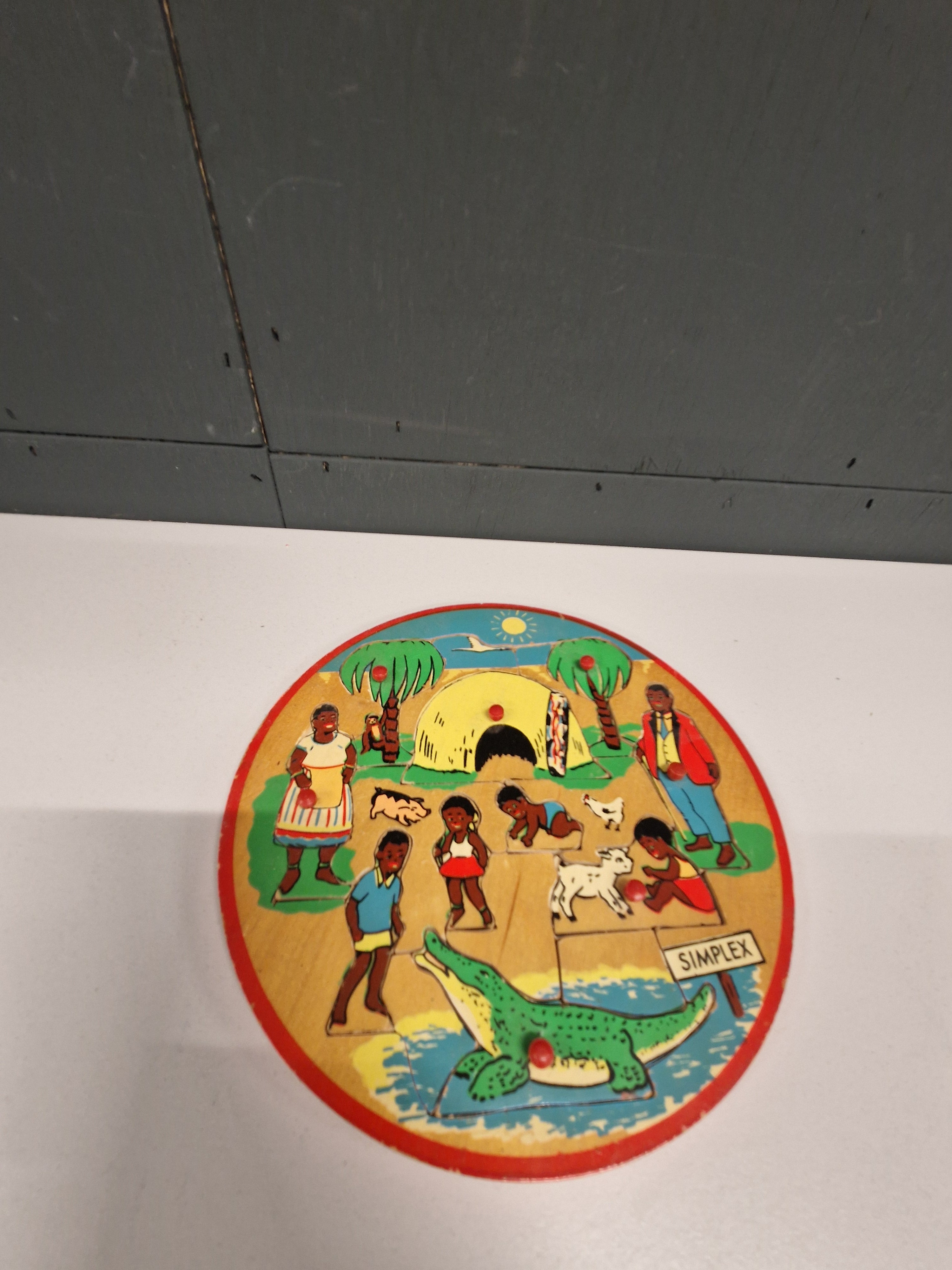 Simplex retro puzzel