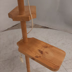 Houten staande lamp