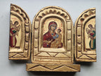 Icoon, triptiek, handmade, Byzantijns