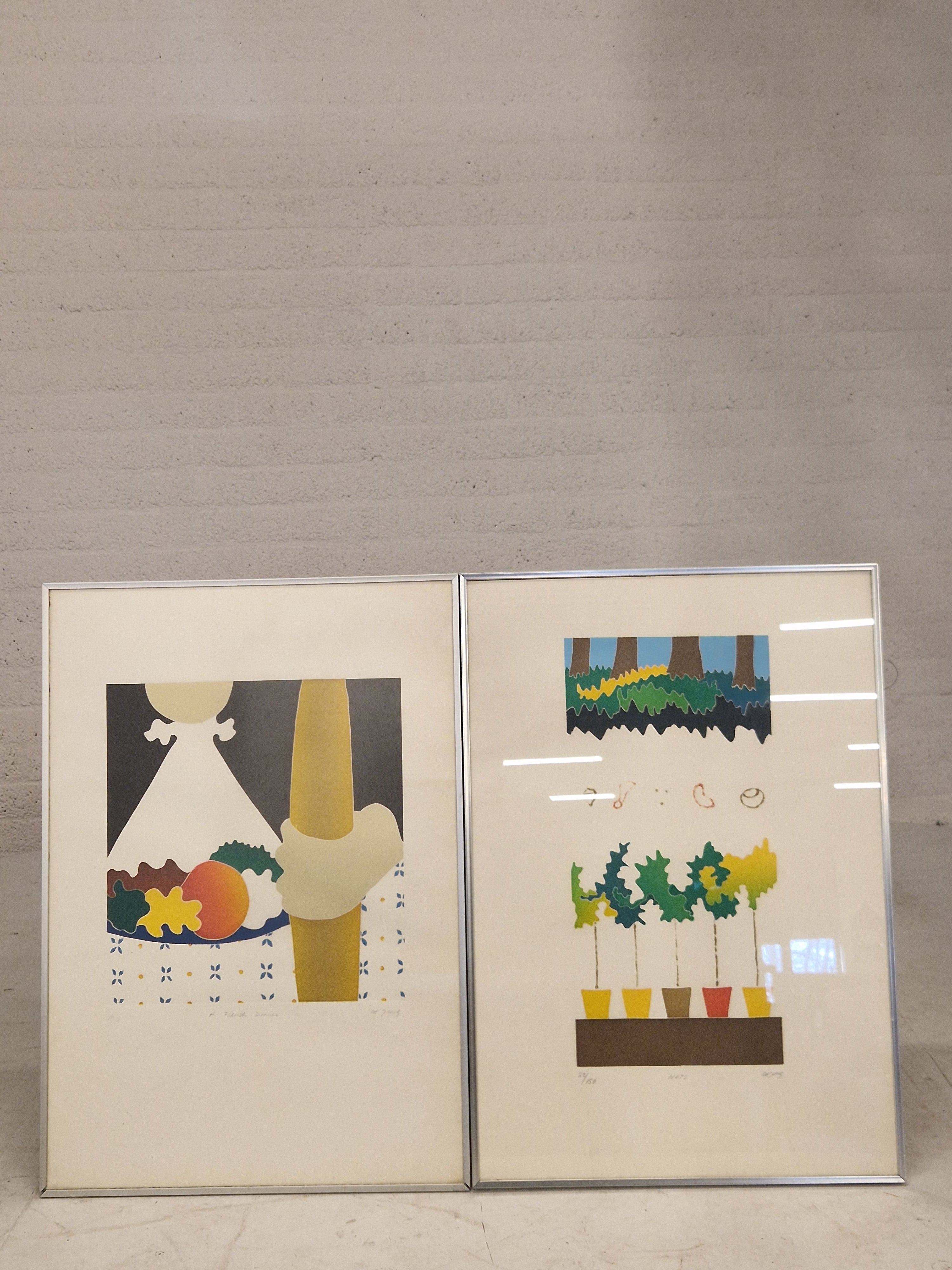 Thom de Jong, zeefdruk