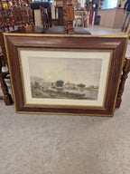 Gravure Windsort Castle door E Brandard