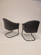 Set van 2 fauteuils van Slitta Slinan voor Poltrona Frau