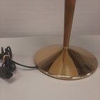 Mid century modern lamp zware kwaliteit messing voet
