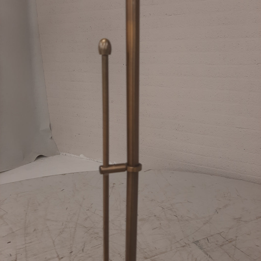 Bronzen vloerlamp