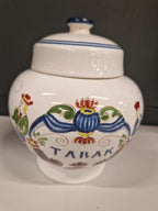 Tabakspot, handbeschilderd