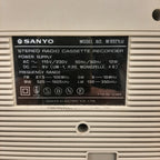 Sanyo 4 band cassette recorder