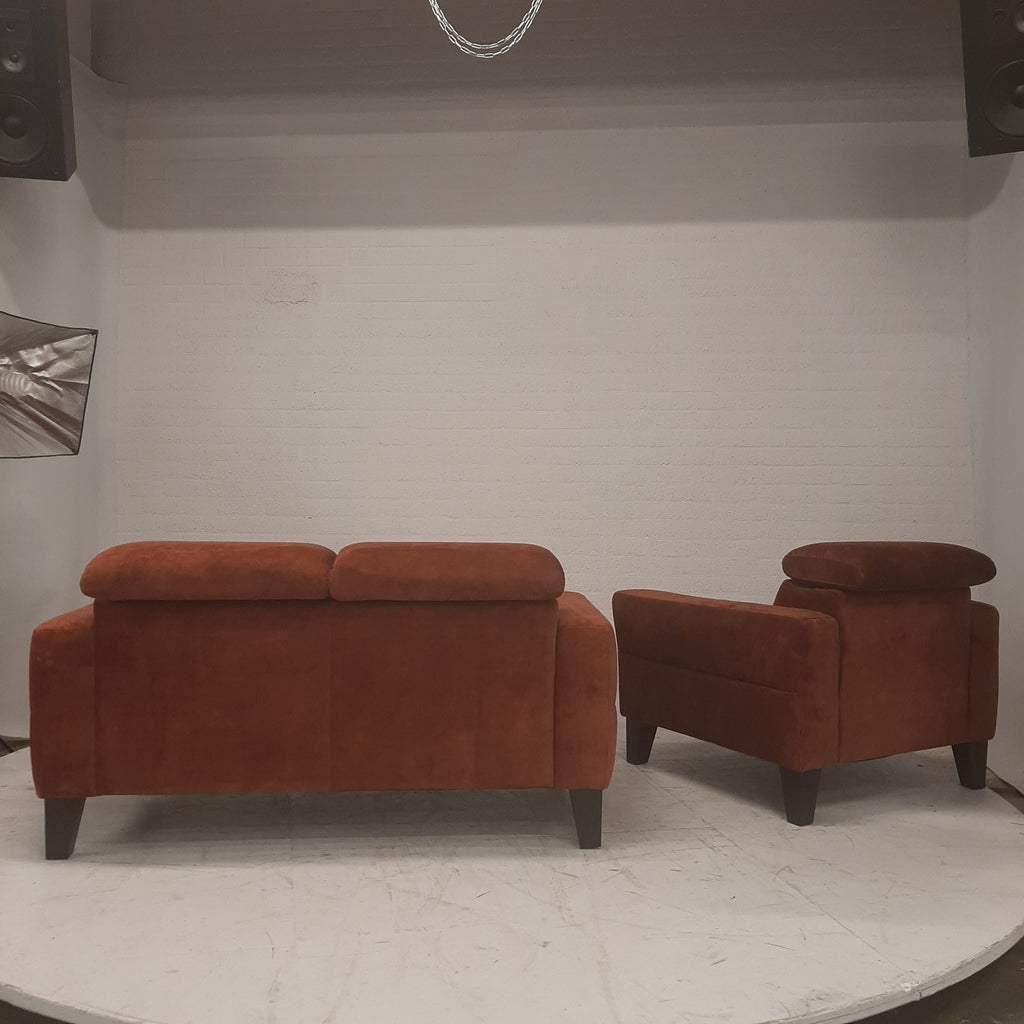 Bank set donkerbruin