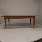 Massief eiken bureau / tafel 2 lades