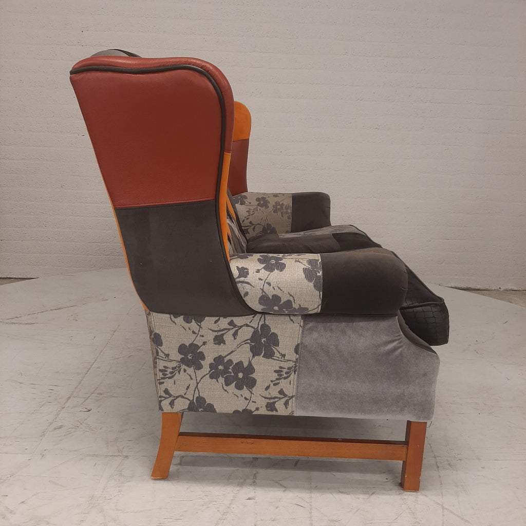 Jan Frantzen patchwork Chesterfield bank