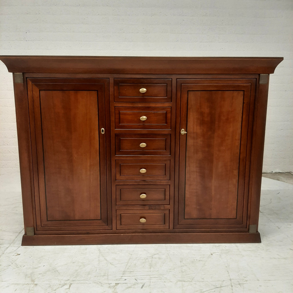 Klassiek dressoir 2 deurs / 6 lades