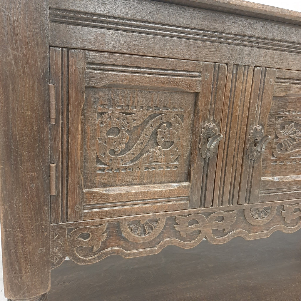 Eiken dressoir 3 deurtjes