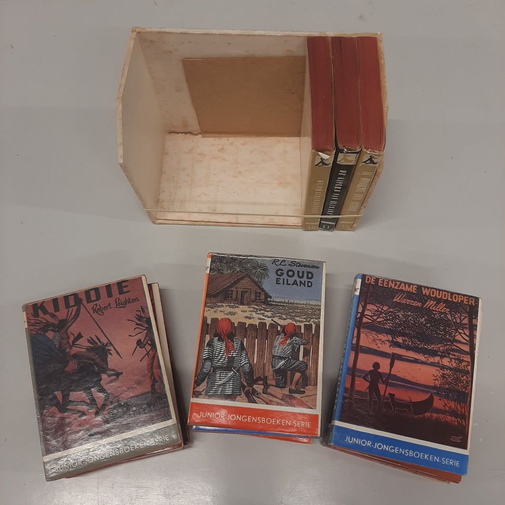 Set van 12 Junior-Jongensboeken-serie