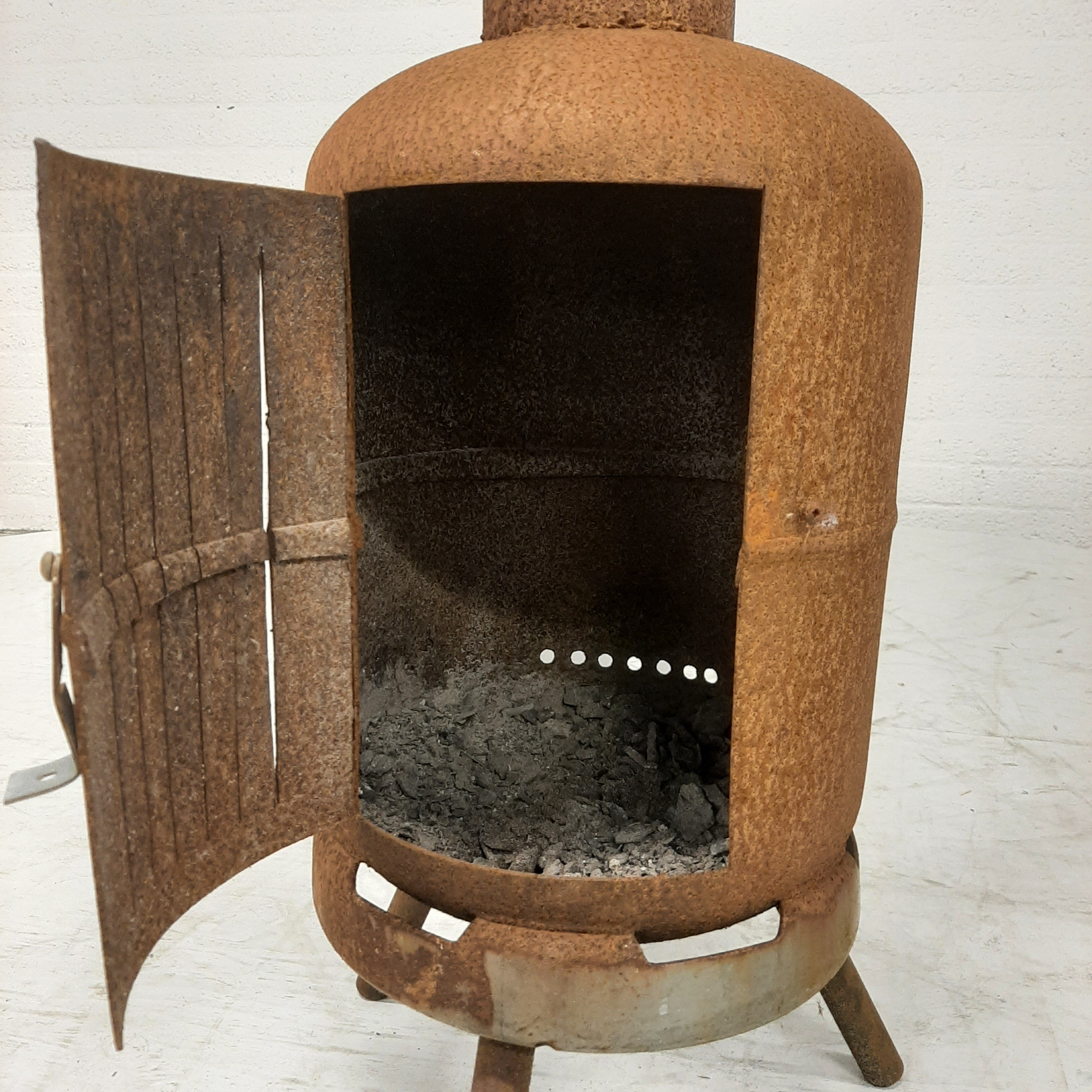 Buitenkachel van gasfles